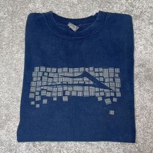 Lakai Shoes Vintage Y2K Graphic Logo Blue T-Shirt Men’s Medium Skater Rare